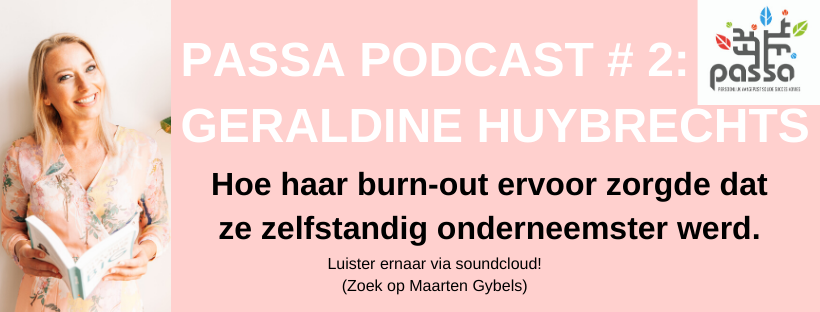Passa podcast #2 Geraldine Huybrechts